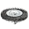 Superior Steel 4" Wire Wheel 1/4" Shank - Fine Crimped Wire 4500 RPM S1865 - alternate 2